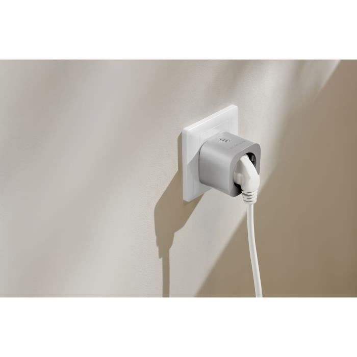 Prise intelligente Wi-Fi - EcoFlow - Smart Plug - Suivi consommation - Commande vocale - Programmable
