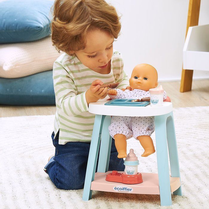 ECOIFFIER Nursery 1836 - Chaise Haute - 18 mois - Les premiers repas de Grands
