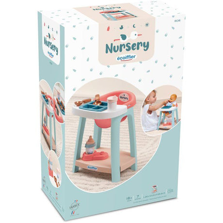 ECOIFFIER Nursery 1836 - Chaise Haute - 18 mois - Les premiers repas de Grands