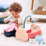ECOIFFIER Nursery 1835 - Lit + Accessoires - 18 mois - Le rituel du coucher