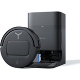 ECOVACS T80 OMNI - Robot Aspirateur Laveur - 18 000 Pa - Nettoyage Automatique instantané OZMO Roller - ZeroTangle 3.0