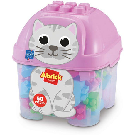 ECOIFFIER - 1928 - Baril chat  50 pieces - Abrick