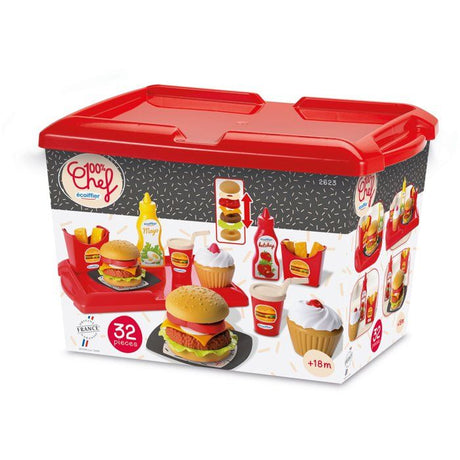 ECOIFFIER CHEF Set Hamburger