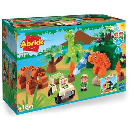 Jouet de construction Dinoland - Abrick - ECOIFFIER - A partir de 18 mois