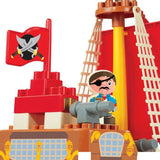 Bateau pirate - Jeu de construction - A partir de 18 mois - ABRICK
