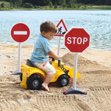 ECOIFFIER Tp 476 - 3 Panneaux Signalisation - 18 mois - Une signalisation grandeur nature