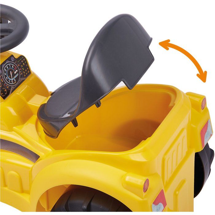 Porteur Tracto pelle - ECOIFFIER - Jaune - Pour Enfant de 12 a 36 mois