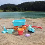 ECOIFFIER Plage 524 - Chariot de Plage Garni - 18 mois - Tout transporter a la plage