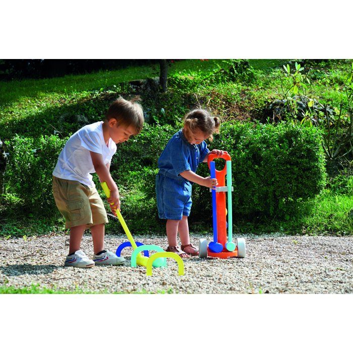 ECOIFFIER Sport 745 - Chariot Croquet - 18 mois - Apprendre a viser