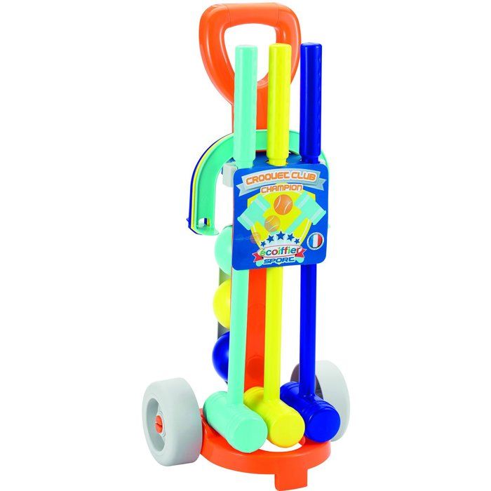 ECOIFFIER Sport 745 - Chariot Croquet - 18 mois - Apprendre a viser