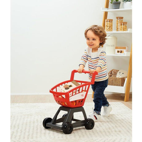 Chariot de courses garni - ECOIFFIER - 20 aliments - Des 18 mois