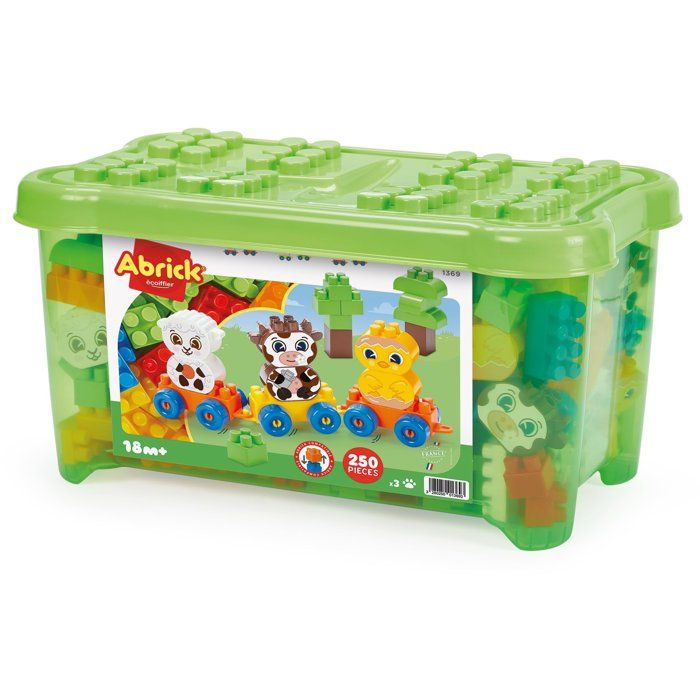 Coffret ferme Abrick - ECOIFFIER - 250 pcs - Des 18 mois