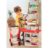 Sortie de caisse + chariot - ECOIFFIER - 1676 - Un vrai petit magasin