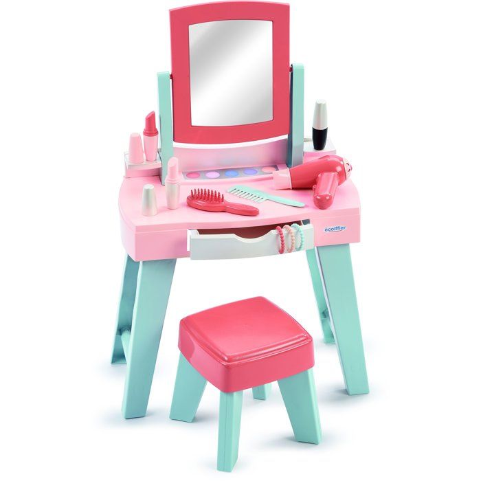 Ma premiere coiffeuse - ECOIFFIER - 11 accessoires - 12 a 36 mois