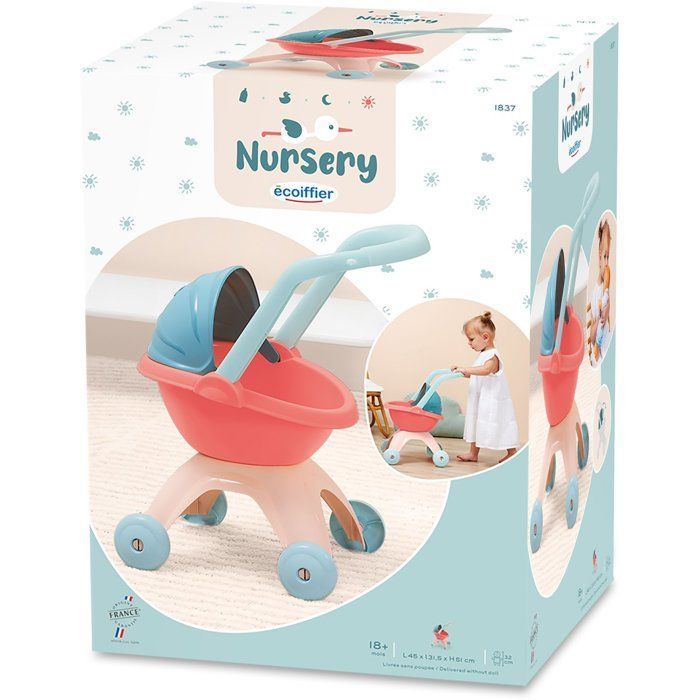 ECOIFFIER Nursery 1837 - Landau - 18 mois - C'Est L'Heure de la Promenade