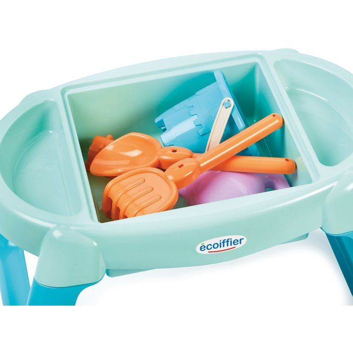 ECOIFFIER Plage 4603 - Table Sable Et Eau - 18 mois - Pour Jouer avec le Sable Et L'Eau