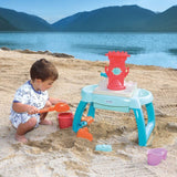 ECOIFFIER Plage 4603 - Table Sable Et Eau - 18 mois - Pour Jouer avec le Sable Et L'Eau