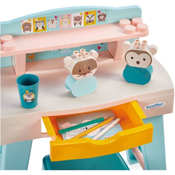 ECOIFFIER 7924 BB Abrick - Mon premier bureau - 12 mois - Bien install pour travailler