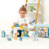 Baril de briques zoo - ECOIFFIER - 55 pcs - Des 18 mois