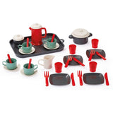 Plateau dinette garni - Jeu d'imitation - ECOIFFIER - 26,5 cm - +18 mois