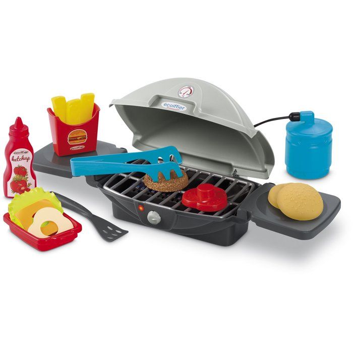 ECOIFFIER Jardin 4665 - Barbecue Burger - 18 mois - Un Petit Barbecue En Famille ?