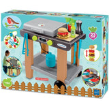 La Plancha + 12 Accessoires inclus, Jeu d'imitation, Outillage de jardin pour enfants, Jouets Ecoiffier 4669, Des 18 mois, Fabriqué