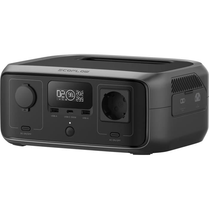 Batterie de démarrage - EcoFlow - RIVER 3 - Capacité professionnelle, compacte et puissante, version ASI 20ms