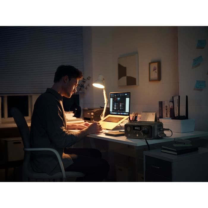 Batterie de démarrage - EcoFlow - RIVER 3 - Capacité professionnelle, compacte et puissante, version ASI 20ms