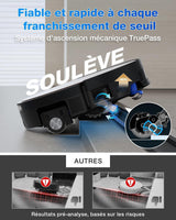 ECOVACS X11 PRO OMNI - Robot Aspirateur Laveur avec Blast - 19500 Pa - PowerBoost Ultra-Rapide - OZMO Roller 2.0 - ZeroTangle 3.0