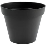 Pot de fleurs Rond - Ř 48 cm - EDA - Toscane - 43 L - Intérieur/Extérieur - Ř 47,5 x H.40 cm - Gris Anthracite
