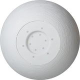 Pot vasque Ř 40 cm - EDA - Graphit Up - 14,9 L - Intérieur/ Extérieur - Décor Graphique - Ř 40 x H. 16,5 cm - Blanc Cérusé