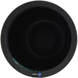 Pot de fleurs Rond 40 cm - EDA - Volcania Up - 32,5 L - Intérieur/Extérieur - Décor Pierre - Ř 38,5 x H. 36,8 cm - Gris Anthracite