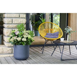 Pot de fleurs Rond 50 cm - EDA - Graphit Up - 67 L - Ø 48,5 x H. 46,2 cm- Gris anthracite