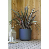 Pot de fleurs Rond 50 cm - EDA - Graphit Up - 67 L - Ø 48,5 x H. 46,2 cm- Gris anthracite