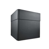 Bac a fleurs Carré 40 cm - EDA - CAREL - 26 L - Avec roulettes - Extérieur ou intérieur - 39 x 39 x H.39 cm - Gris Anthracite
