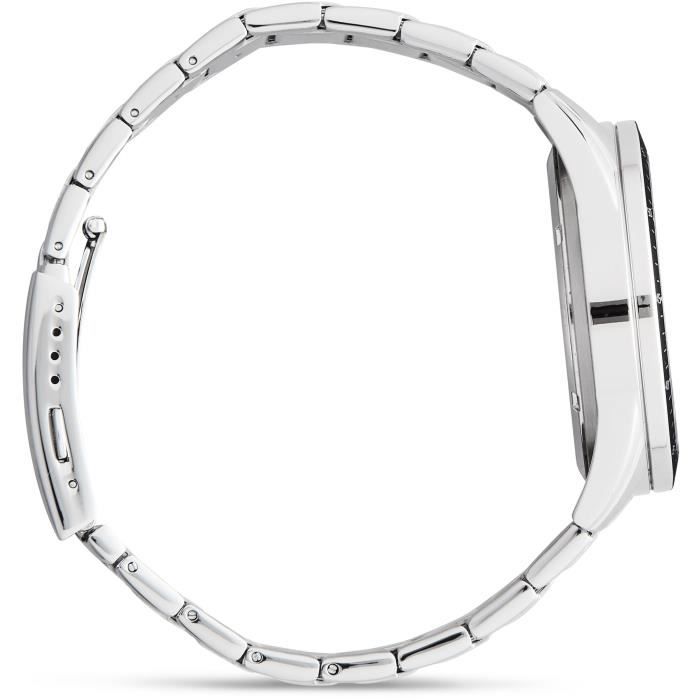 Montre en acier inoxydable EDIFICE - CASIO - Gris - Quartz - Verre saphir