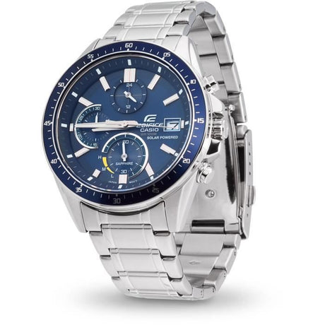 Montre en acier inoxydable EDIFICE - CASIO - Gris - Quartz - Verre saphir