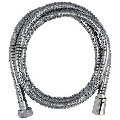 Flexible de douche - ROUSSEAU - Écrous métal anti-torsion - Réducteur de débit - Longueur 1m50 - Inox chromé double agrafage