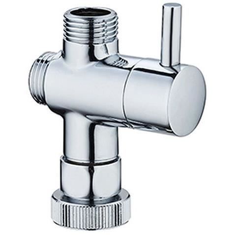 Inverseur et connecteur pour colonne de douche - Standard - EDOUARD ROUSSEAU - Chromé