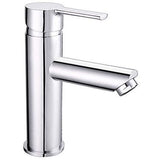 Mitigeur lavabo - EDOUARD ROUSSEAU - Dower - Cartouche céramique Ø 35 mm - Butée éco-stop - Aérateur réducteur de débit - Chromé