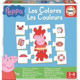 Jeu d'Èveil Èducatif PEPPA PIG Les Couleurs - EDUCA - Pour GarÁon et Fille a partir de 3 ans