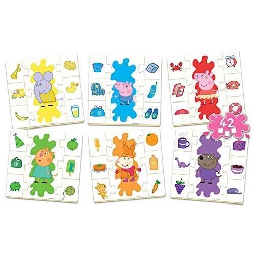 Jeu d'Èveil Èducatif PEPPA PIG Les Couleurs - EDUCA - Pour GarÁon et Fille a partir de 3 ans