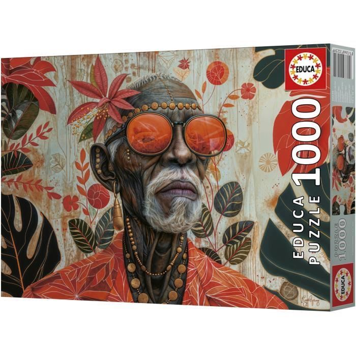 Puzzle - EDUCA - Gardien des Tropiques - 1000 pieces - 48 x 68 cm - a partir de 12 ans