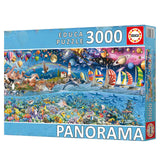 Puzzle - EDUCA - Vie Panorama - 3000 pieces