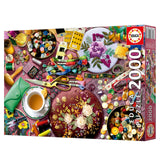 Puzzle - EDUCA - La Table de Couture - 2000 pieces - 96x68 cm - a partir de 15 ans