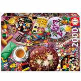Puzzle - EDUCA - La Table de Couture - 2000 pieces - 96x68 cm - a partir de 15 ans