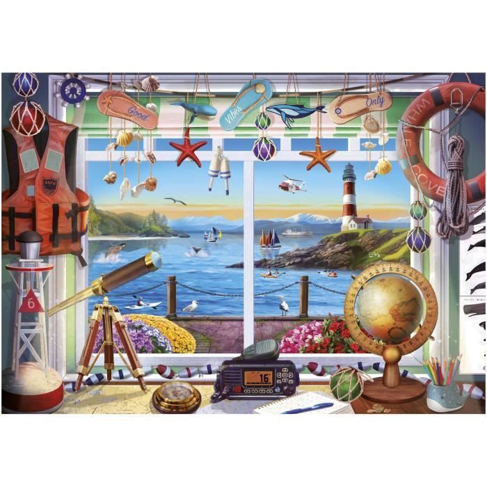 Puzzle - EDUCA - Vie partuaire - 1000 pieces - 68x48 cm - Pour adultes - Theme nature