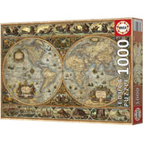 Puzzle - EDUCA - Orbis Terrarum - 1000 pieces - Theme Voyage et cartes - Mixte