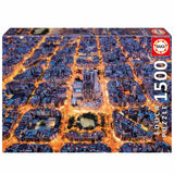 Puzzle - EDUCA - Barcelona - 1500 pieces - Theme Architecture - Dimensions 85x60 cm