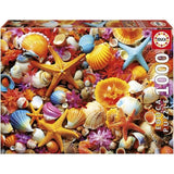 Puzzle - EDUCA - Collage de Coquillages - 1000 pieces - 68x48 cm - a partir de 12 ans